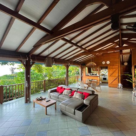 Villa Nature Caraibe Lodge, Vue Mer, Piscine Privee 데샤이에스 외부 사진