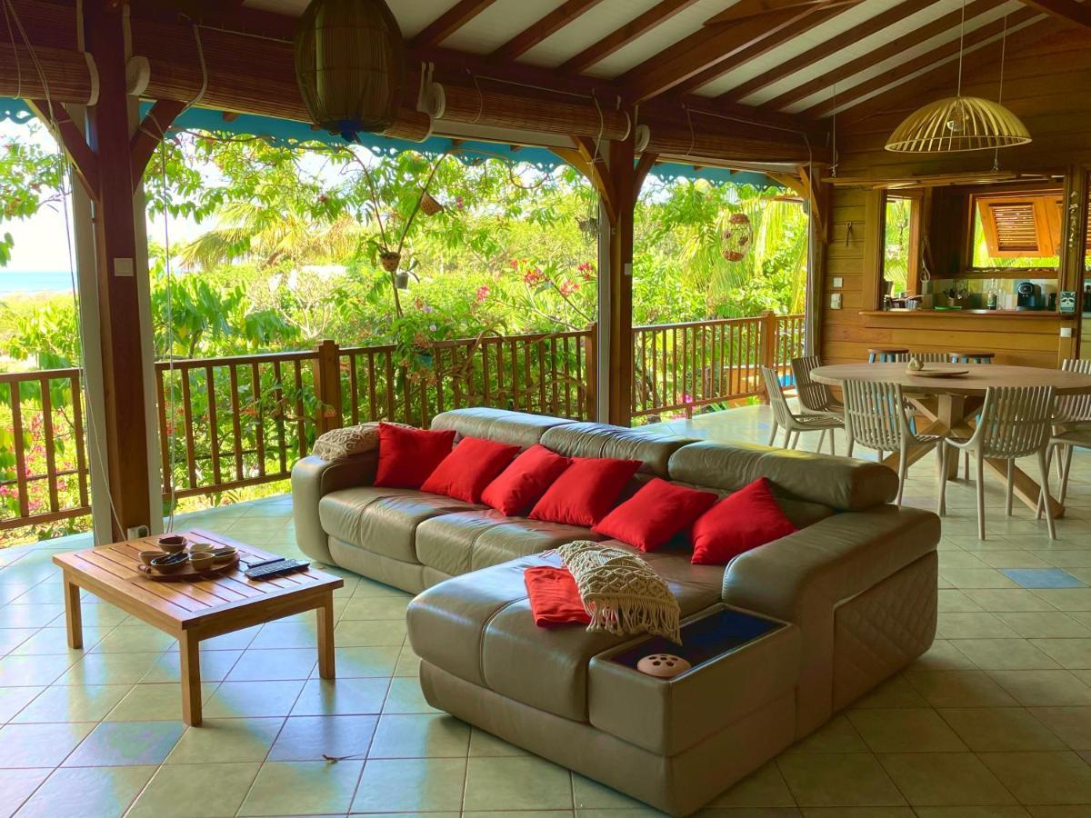 Villa Nature Caraibe Lodge, Vue Mer, Piscine Privee 데샤이에스 외부 사진
