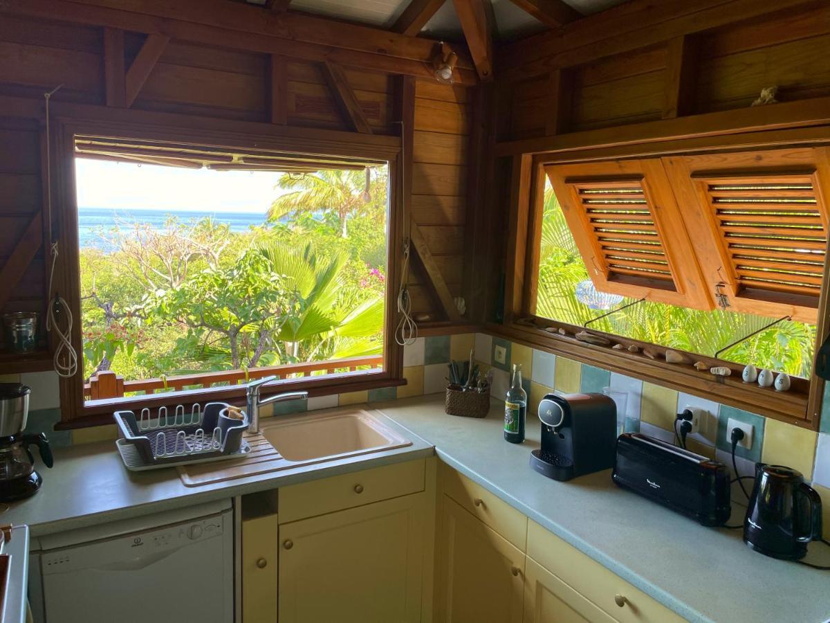 Villa Nature Caraibe Lodge, Vue Mer, Piscine Privee 데샤이에스 외부 사진