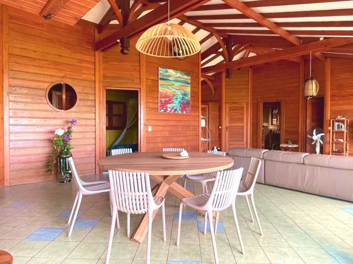 Villa Nature Caraibe Lodge, Vue Mer, Piscine Privee 데샤이에스 외부 사진