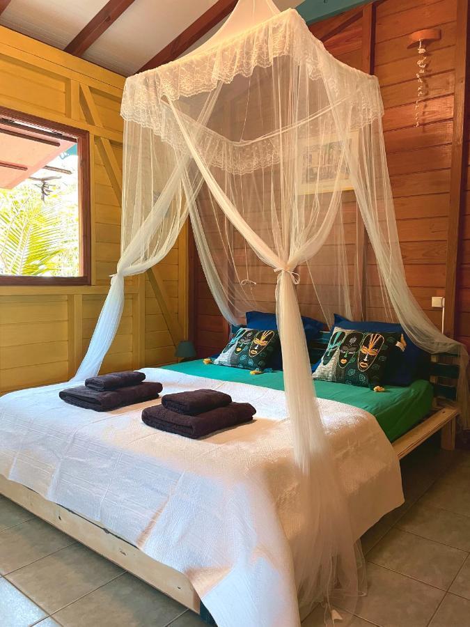 Villa Nature Caraibe Lodge, Vue Mer, Piscine Privee 데샤이에스 외부 사진