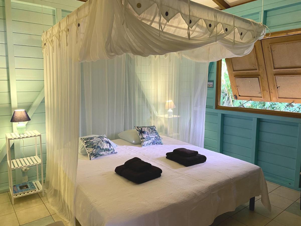 Villa Nature Caraibe Lodge, Vue Mer, Piscine Privee 데샤이에스 외부 사진