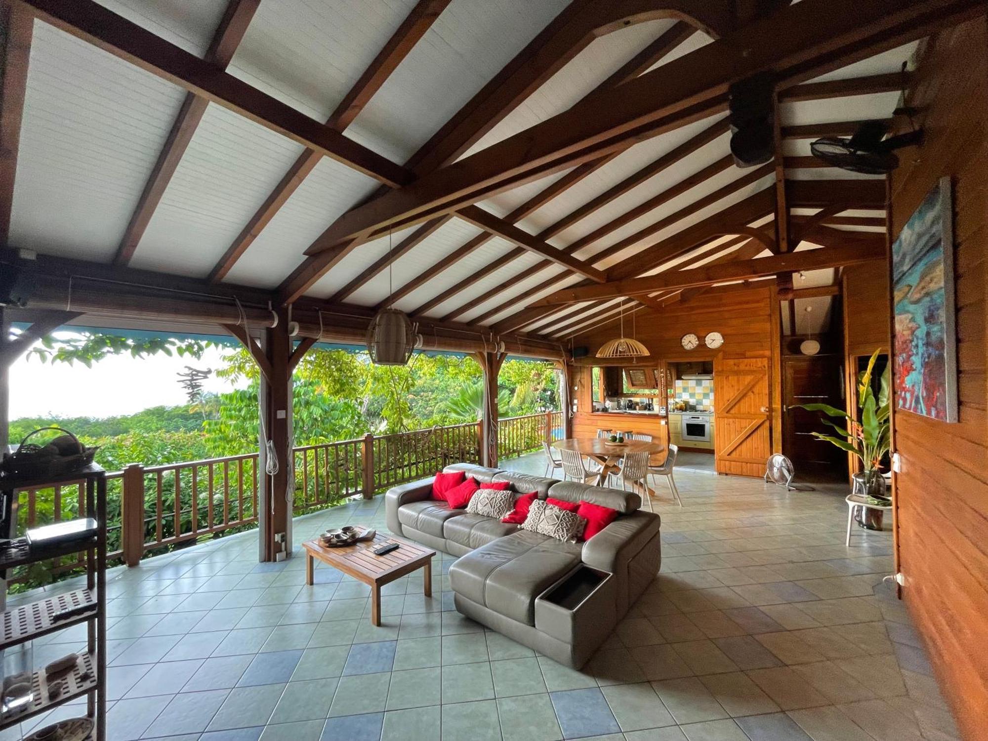 Villa Nature Caraibe Lodge, Vue Mer, Piscine Privee 데샤이에스 외부 사진