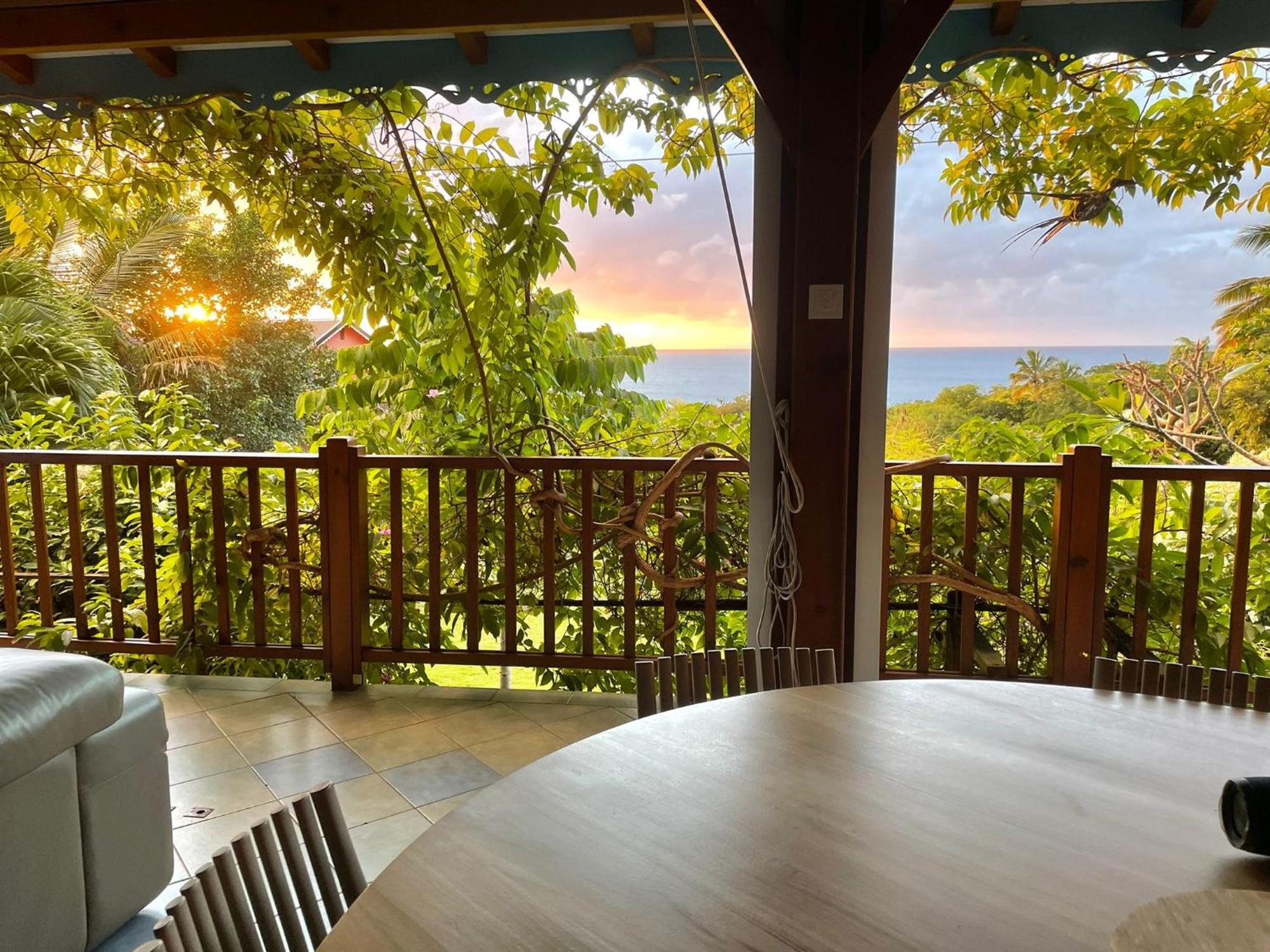 Villa Nature Caraibe Lodge, Vue Mer, Piscine Privee 데샤이에스 외부 사진