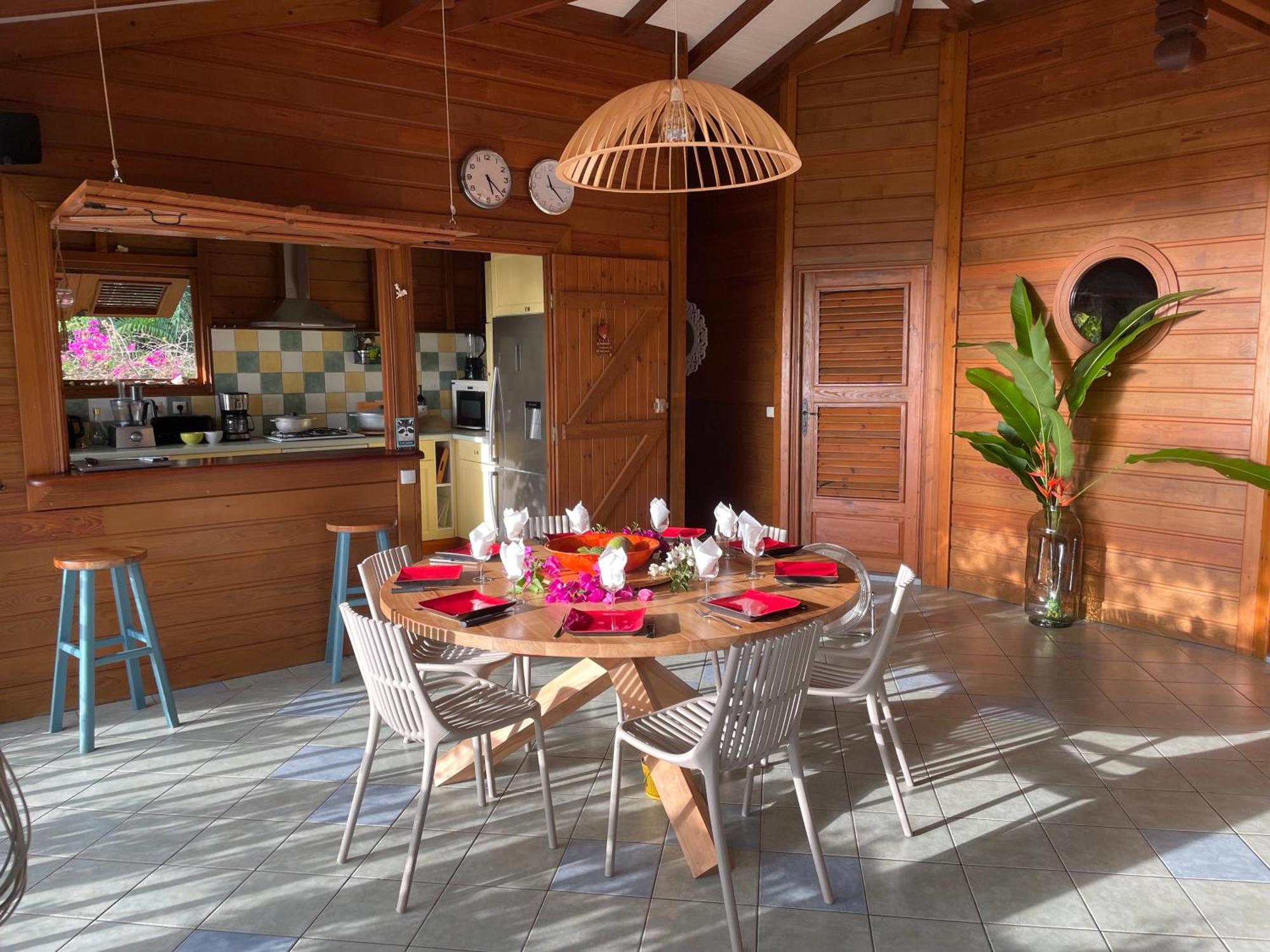 Villa Nature Caraibe Lodge, Vue Mer, Piscine Privee 데샤이에스 외부 사진
