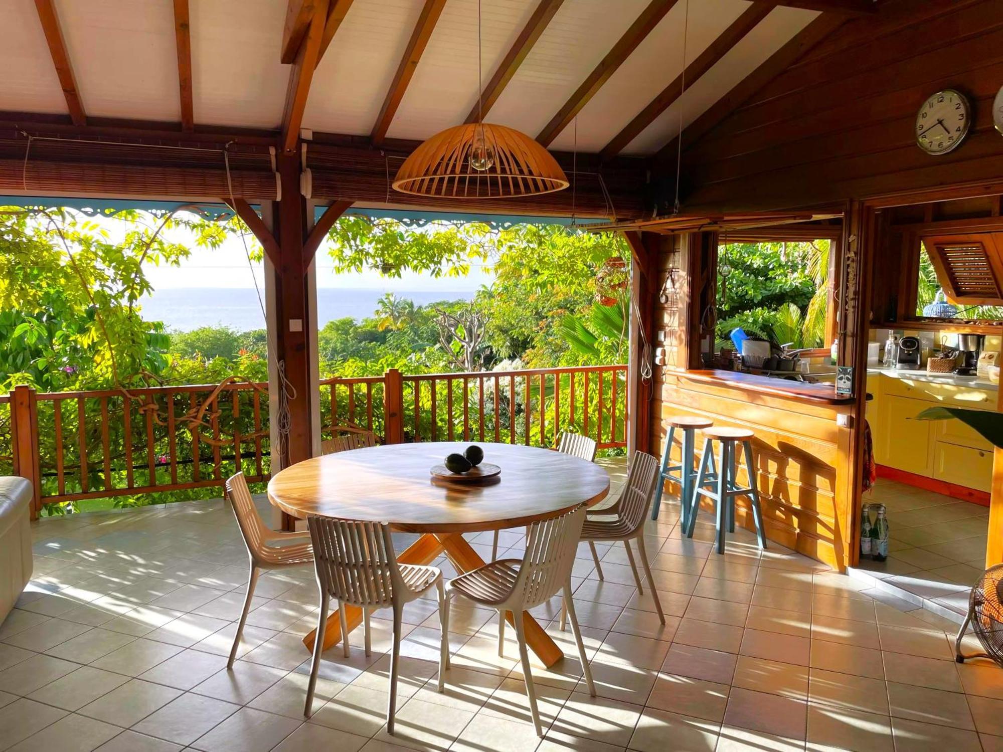 Villa Nature Caraibe Lodge, Vue Mer, Piscine Privee 데샤이에스 외부 사진